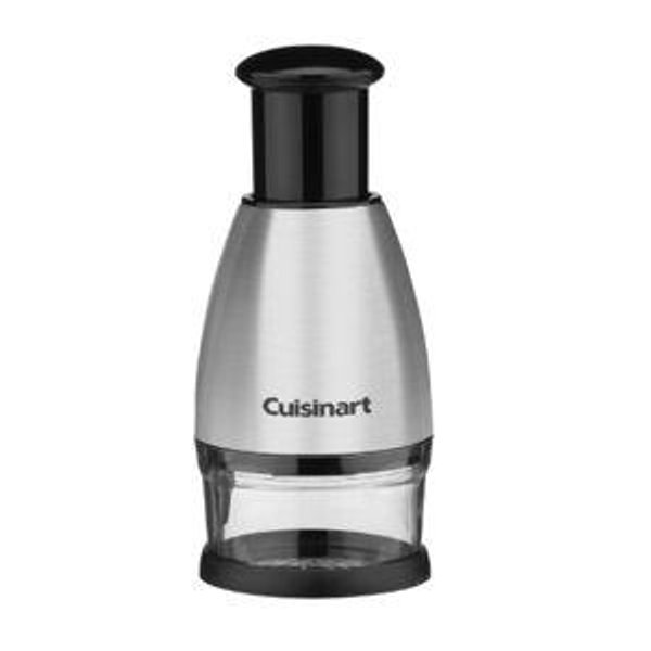 Cuisinart Chopper, Stainless Steel/Black, CTG-00-SCHP, 8.2" x 3.9" x 3.9"