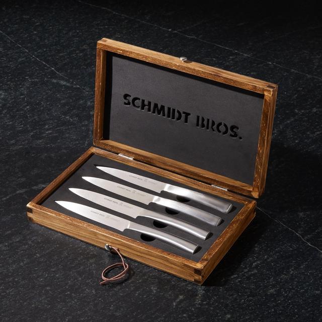Schmidt Brothers ® Steak Knives in Decorative Box, Set of 4