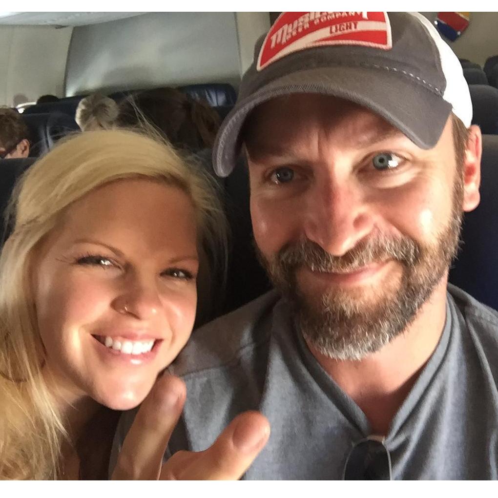Flying to Texas to see family at Christmastime.