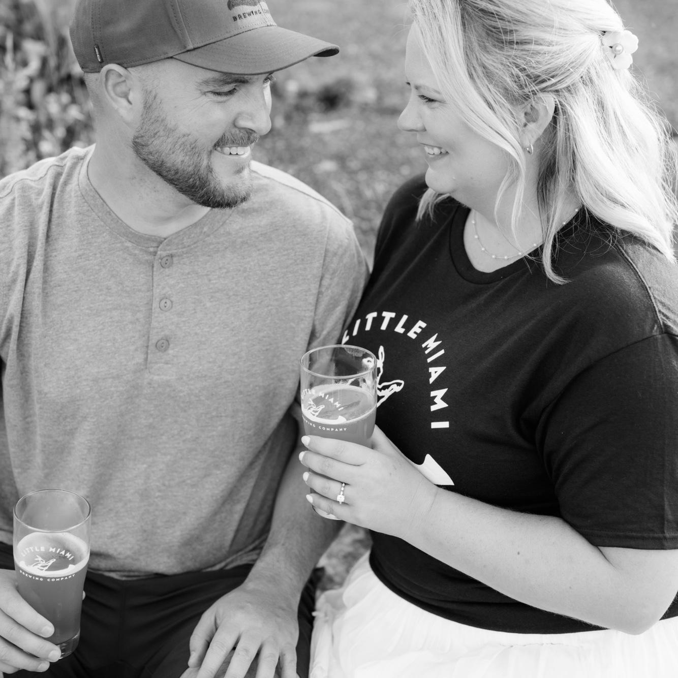 Our first date was at a brewery, so it’s only fitting that our wedding venue incorporates our love of exploring local breweries!