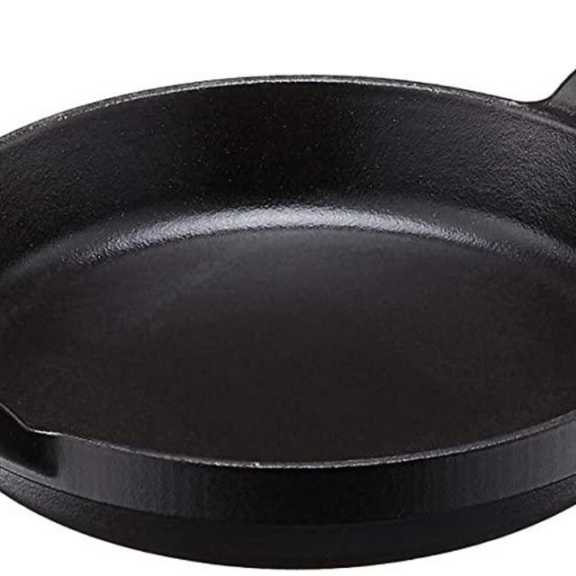 STAUB Cast Iron Round Gratin Baking Dish, 6-inch, Black Matte