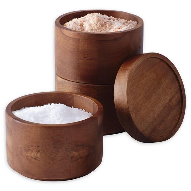 Rachael Ray™ Tools and Gadgets 3-Tier Wood Stacking Salt Box