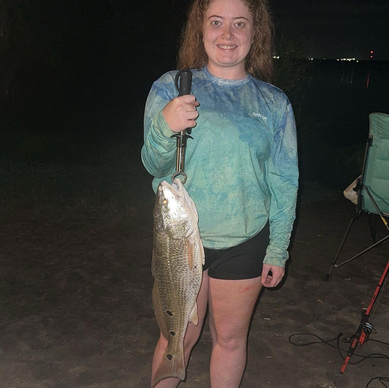 Calaveras Lake- Maddie caught a keeper