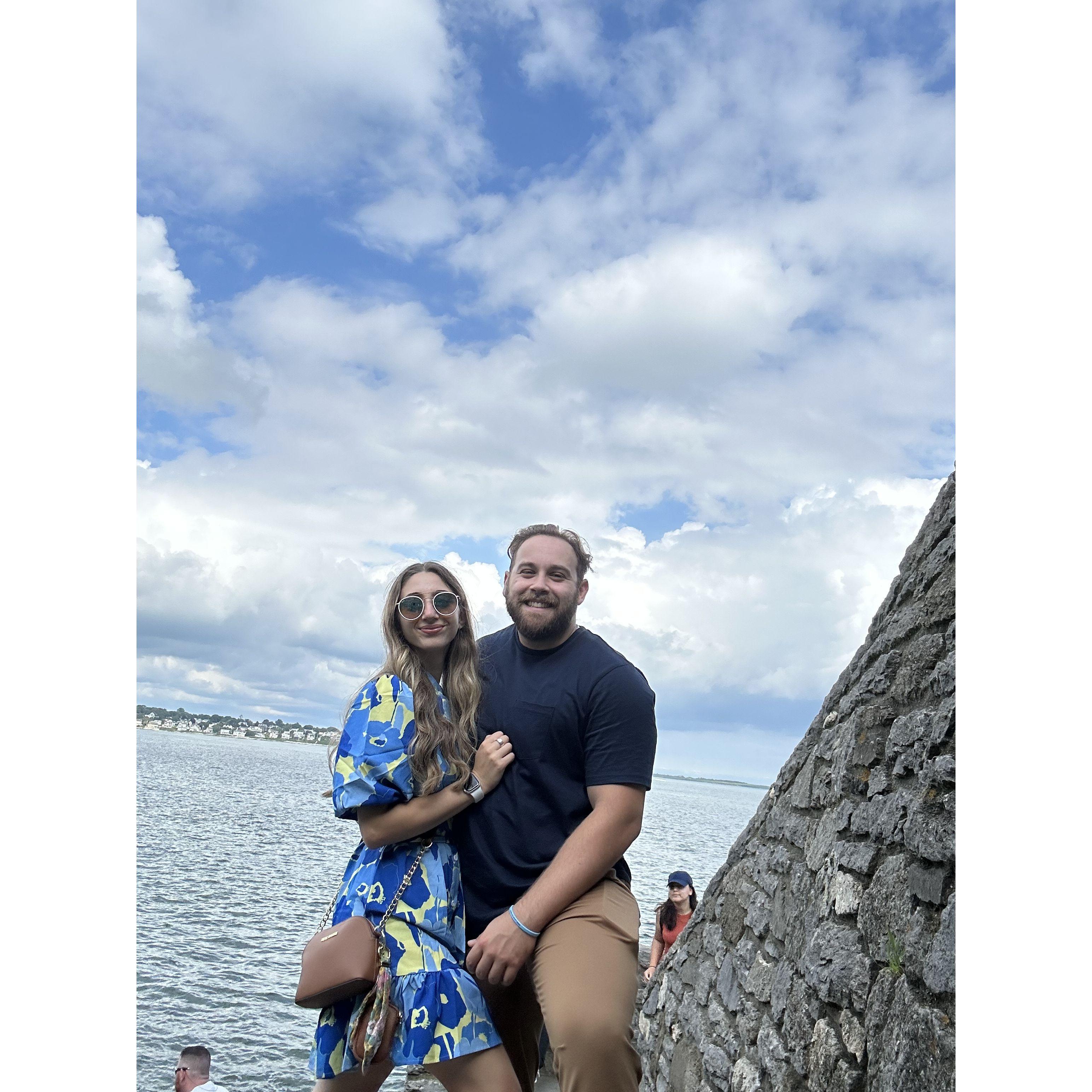 Roadtrip! Cliffwalk in Newport, Rhode Island- August 2023