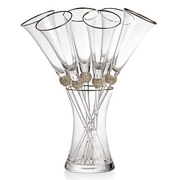 Victoria Toasting Flutes