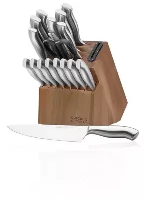 Chicago Cutlery® Insignia Stainless Steel 18-Piece Knife Block Set