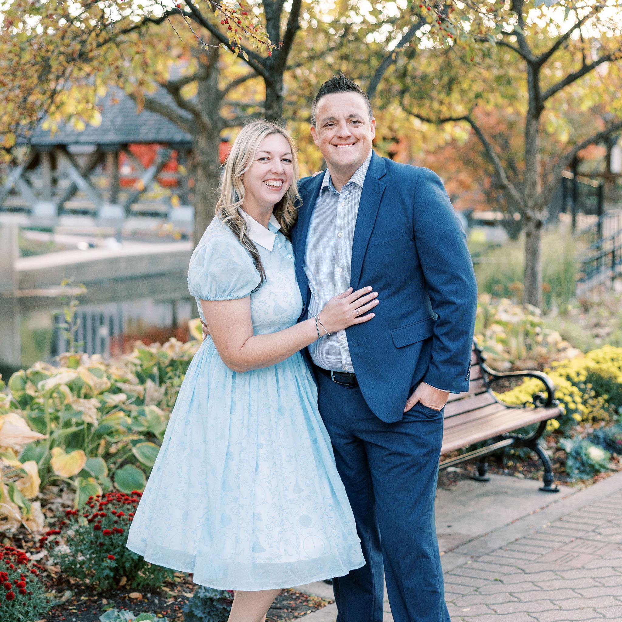 Engagement Shoot with our wedding photography, Melissa Schroeder Photography - https://www.melschroederphoto.com/