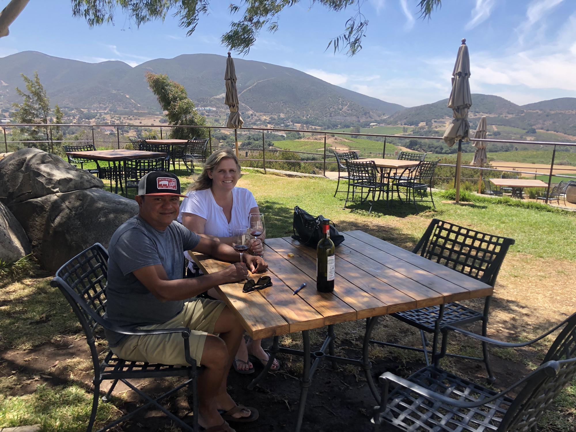 Wine tasting in Valle de Guadalupe