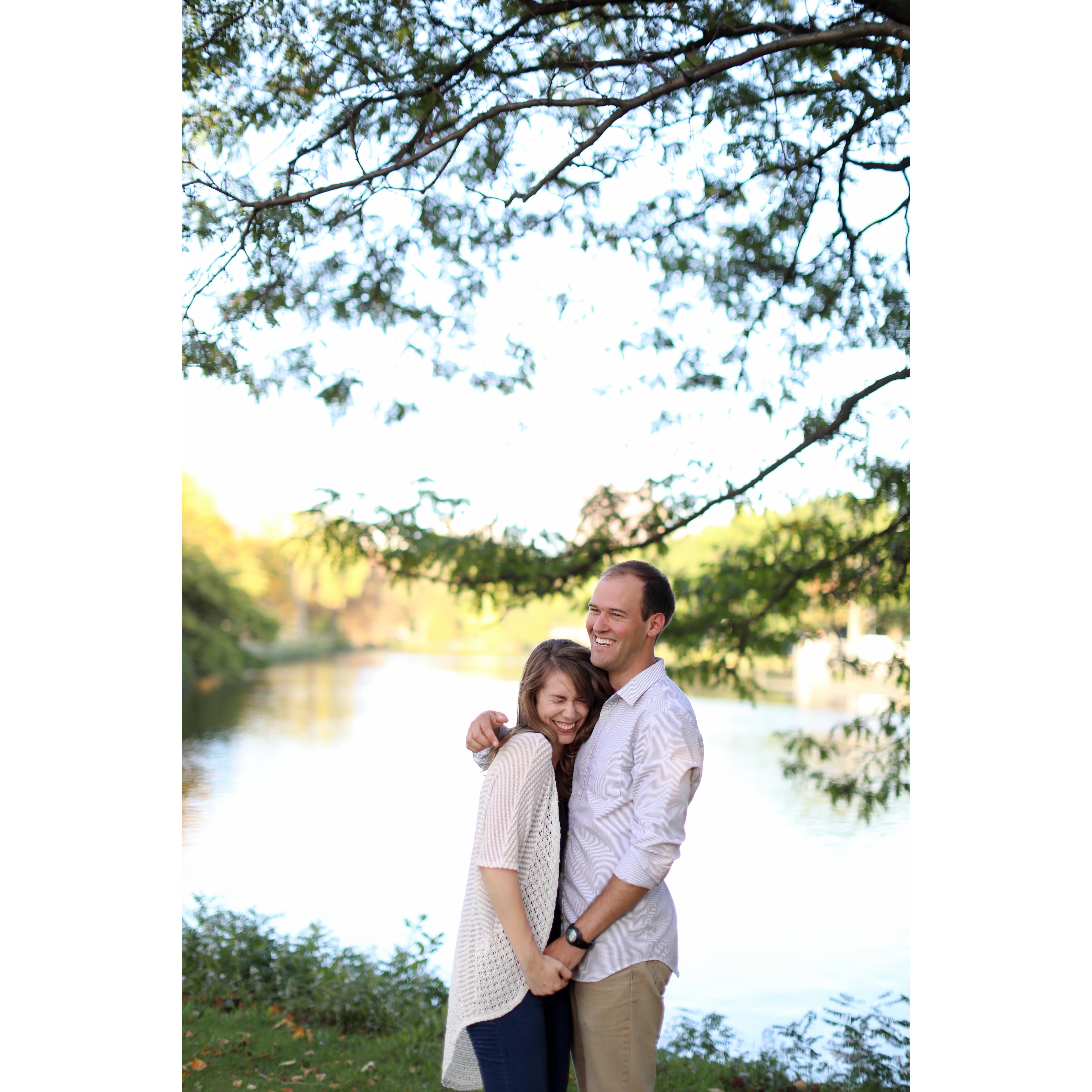 Engagement photo session, 2017