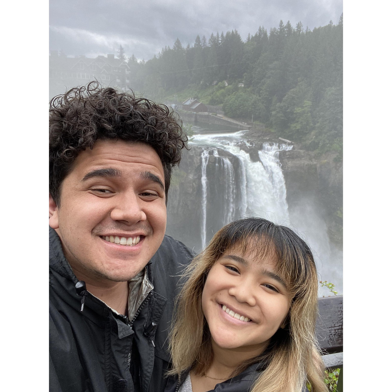 Adventuring through Snoqualmie Falls.