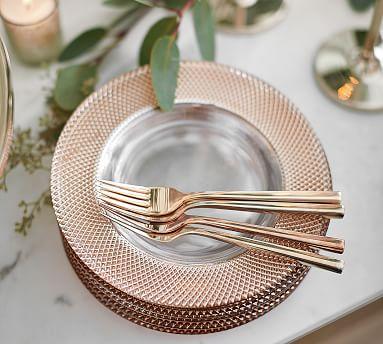 Monique Lhuillier Melrose Glass Salad Plate