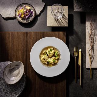 Sonetto Oro Deep Soup Plate