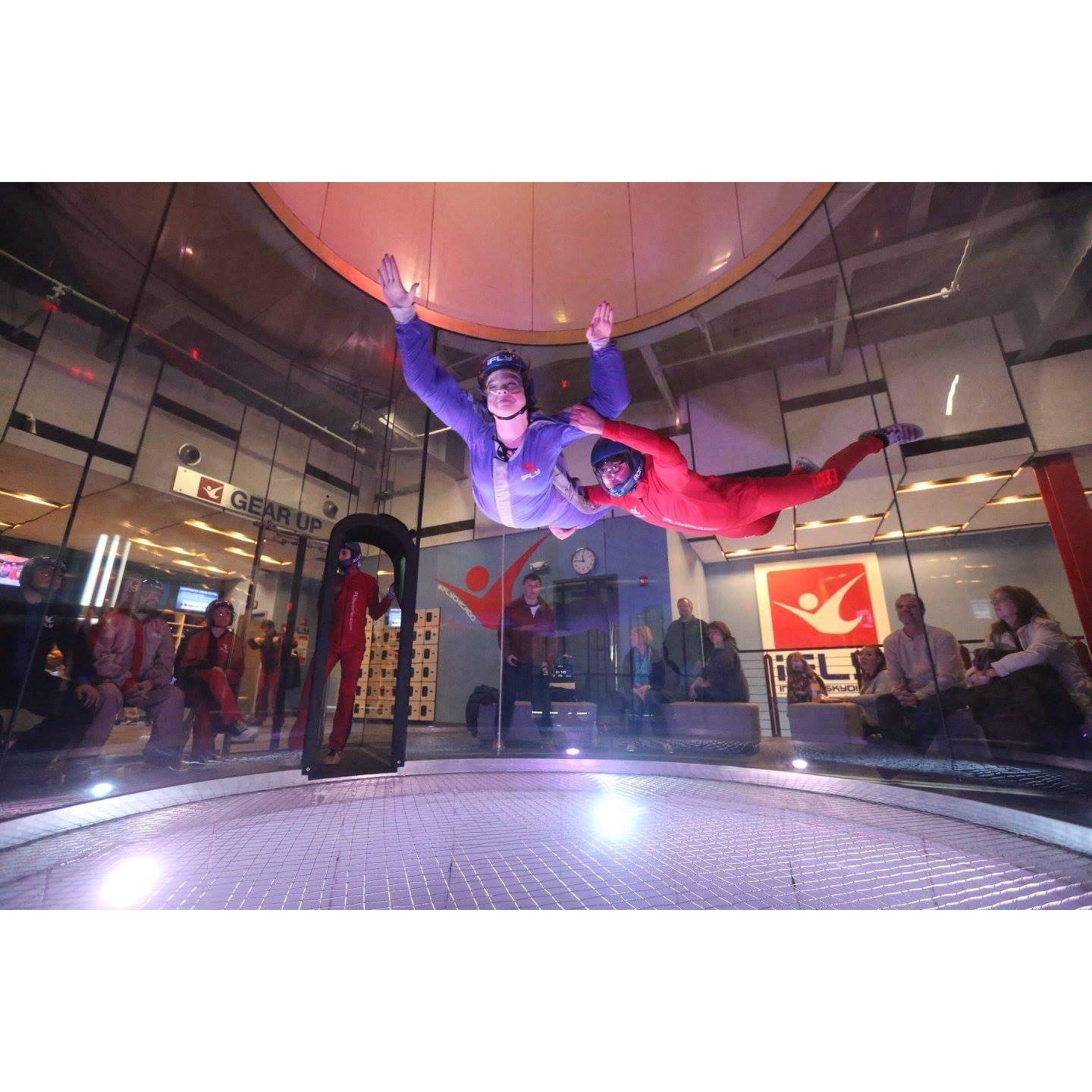 Our first Indoor Skydiving trip!