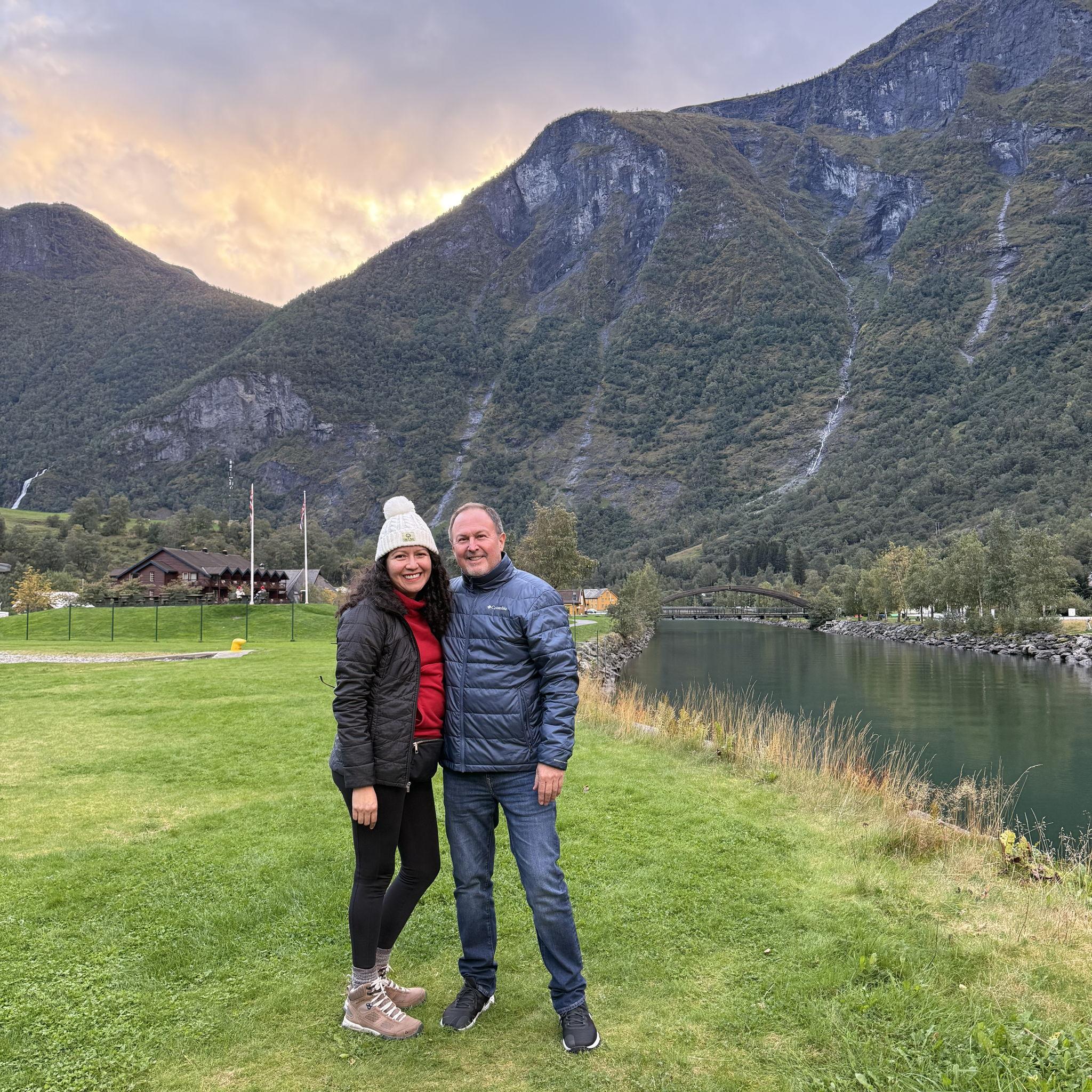 At the fjords in Norway- a dream made reality after many, many years of waiting!
