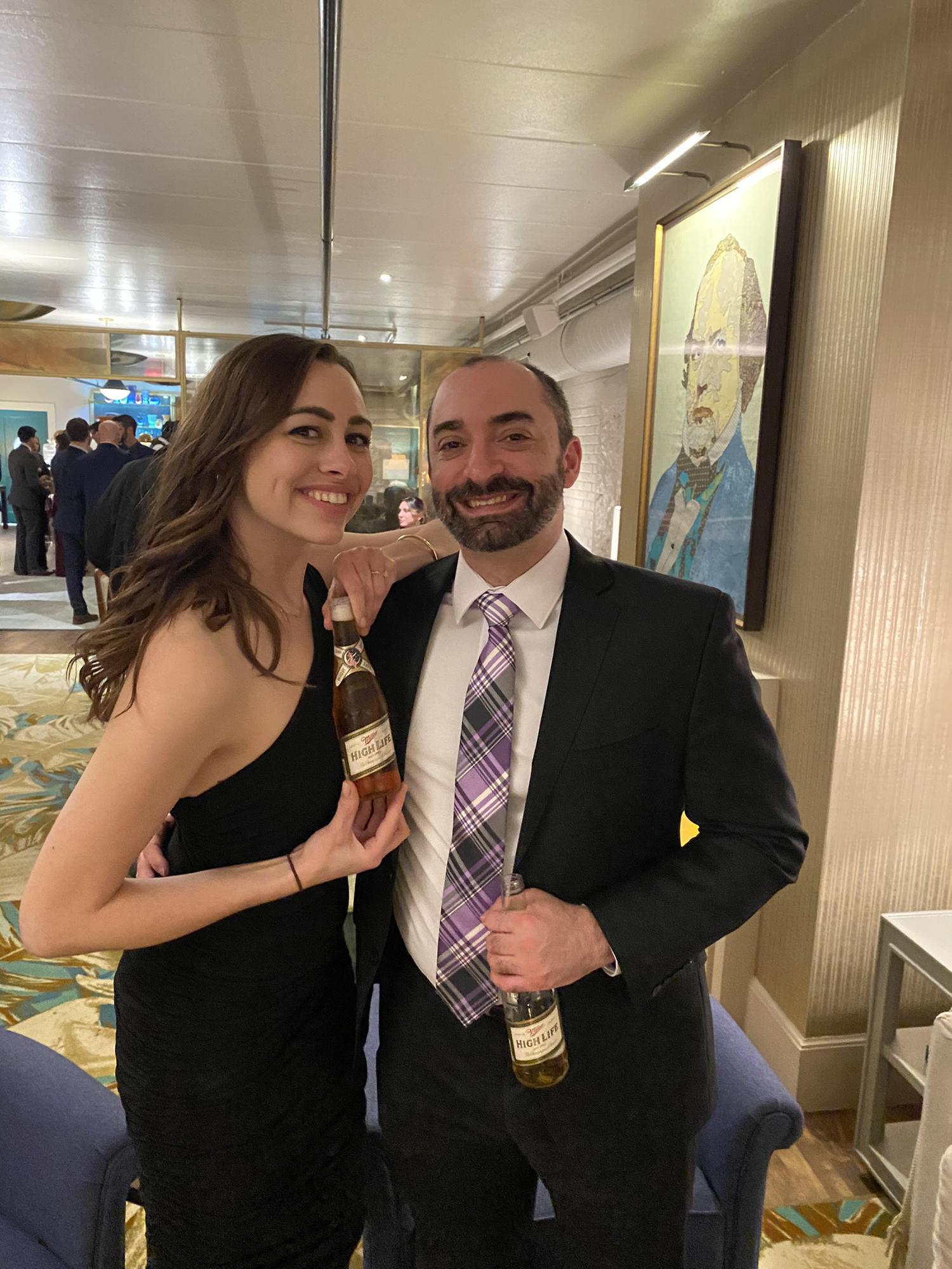 Sponsored by the champagne of beers