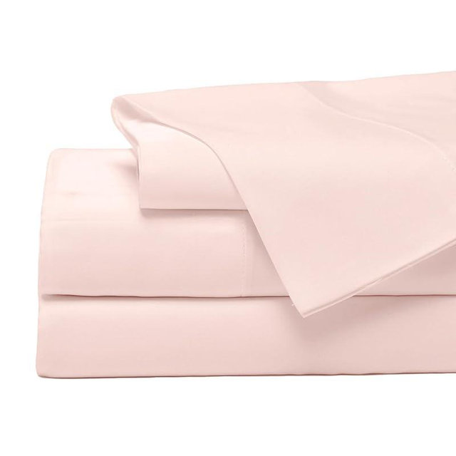 Cozy Earth Luxury Bed Sheet Set - 100% Viscose from Bamboo Fabric, Ultra-Soft & Breathable, Fits Regular & Deep Pocket Mattresses up to 20" - 4 Pieces King Sheet Set - Peony
