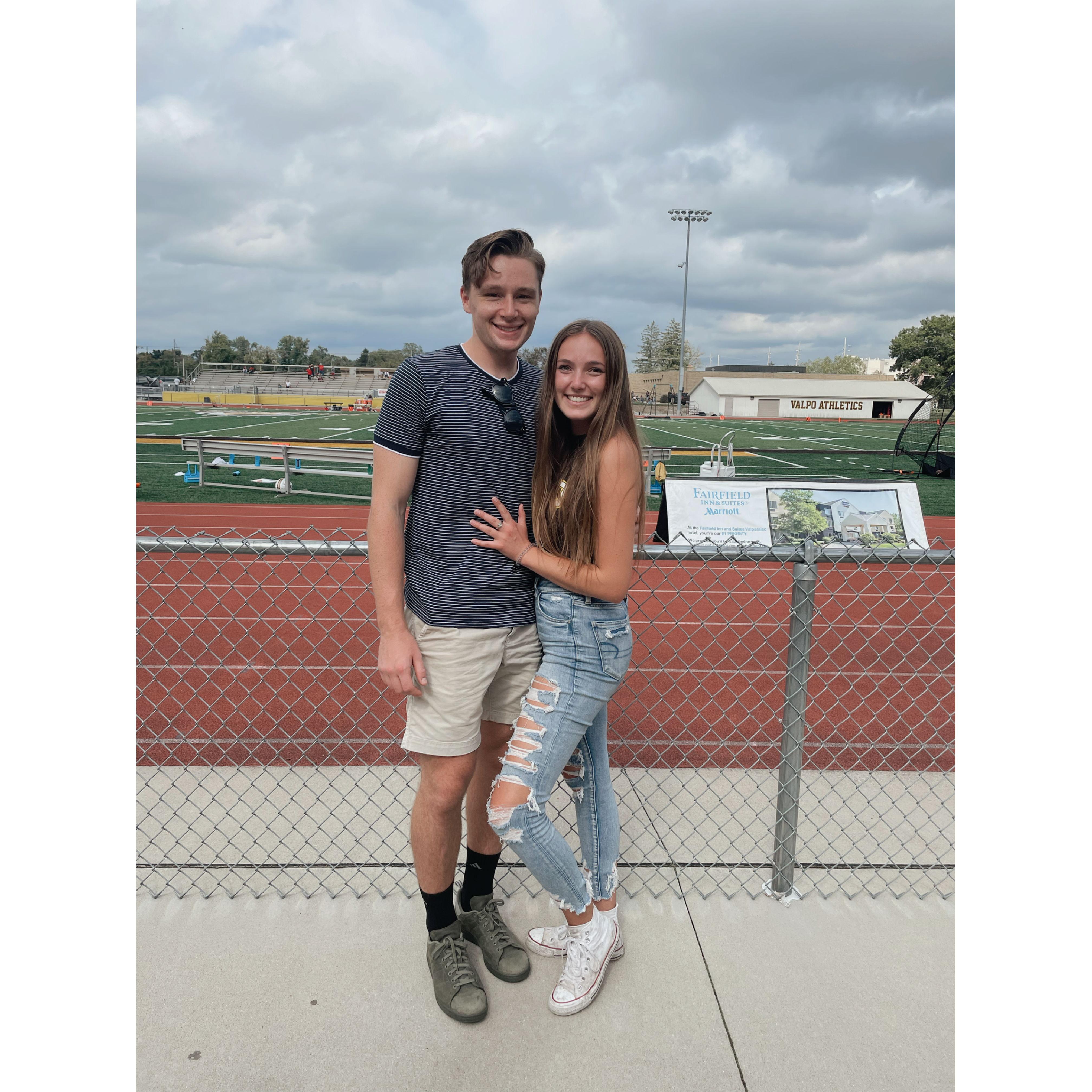Valparaiso homecoming football game