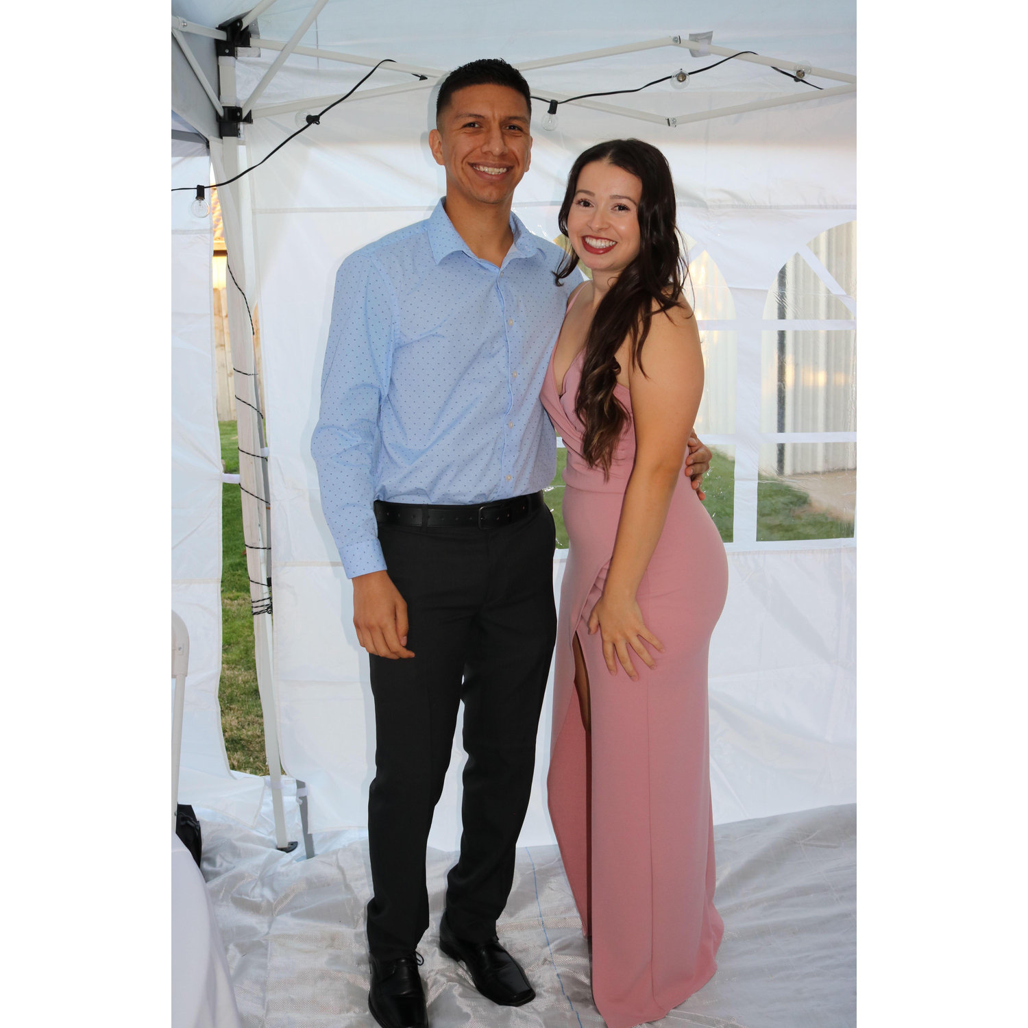 The Boyfriend + Girlfriend Date: 6/21/14
The Engagement Date: 1/29/21
The "I Do" Date: 8/27/22