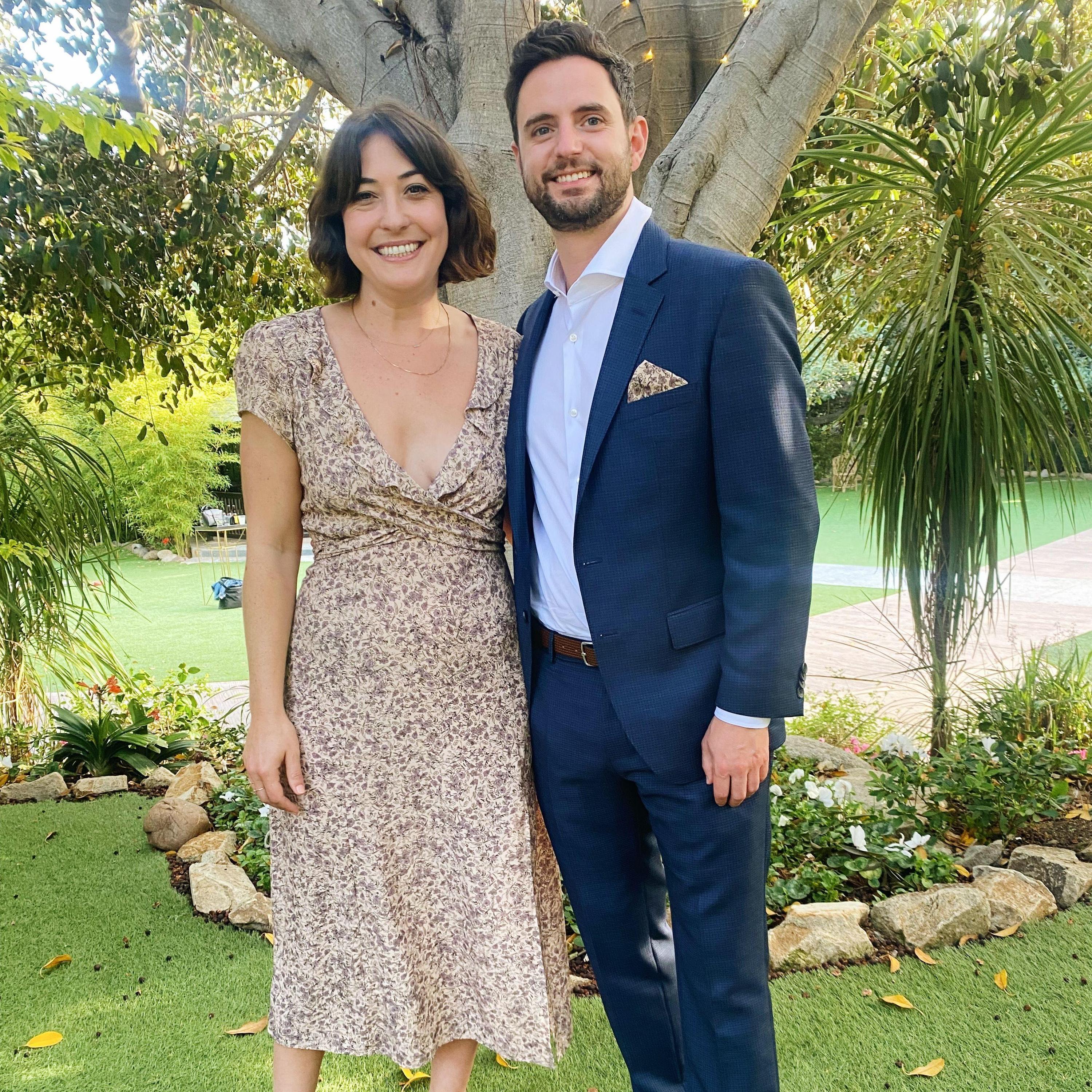 First wedding we attended together - Congrats to Molly & Michael !