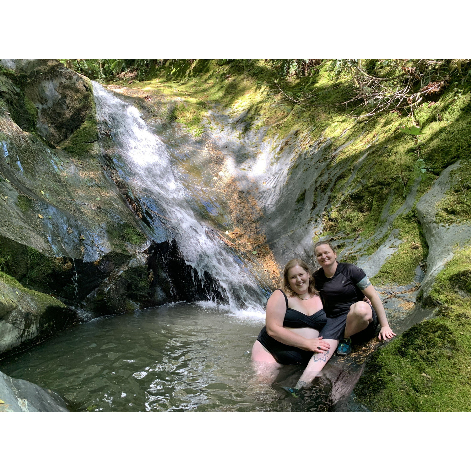 Our favorite waterfall spot