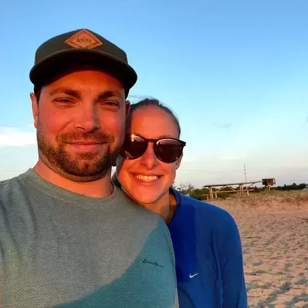 Sunsets on the beach in the Outer Banks.