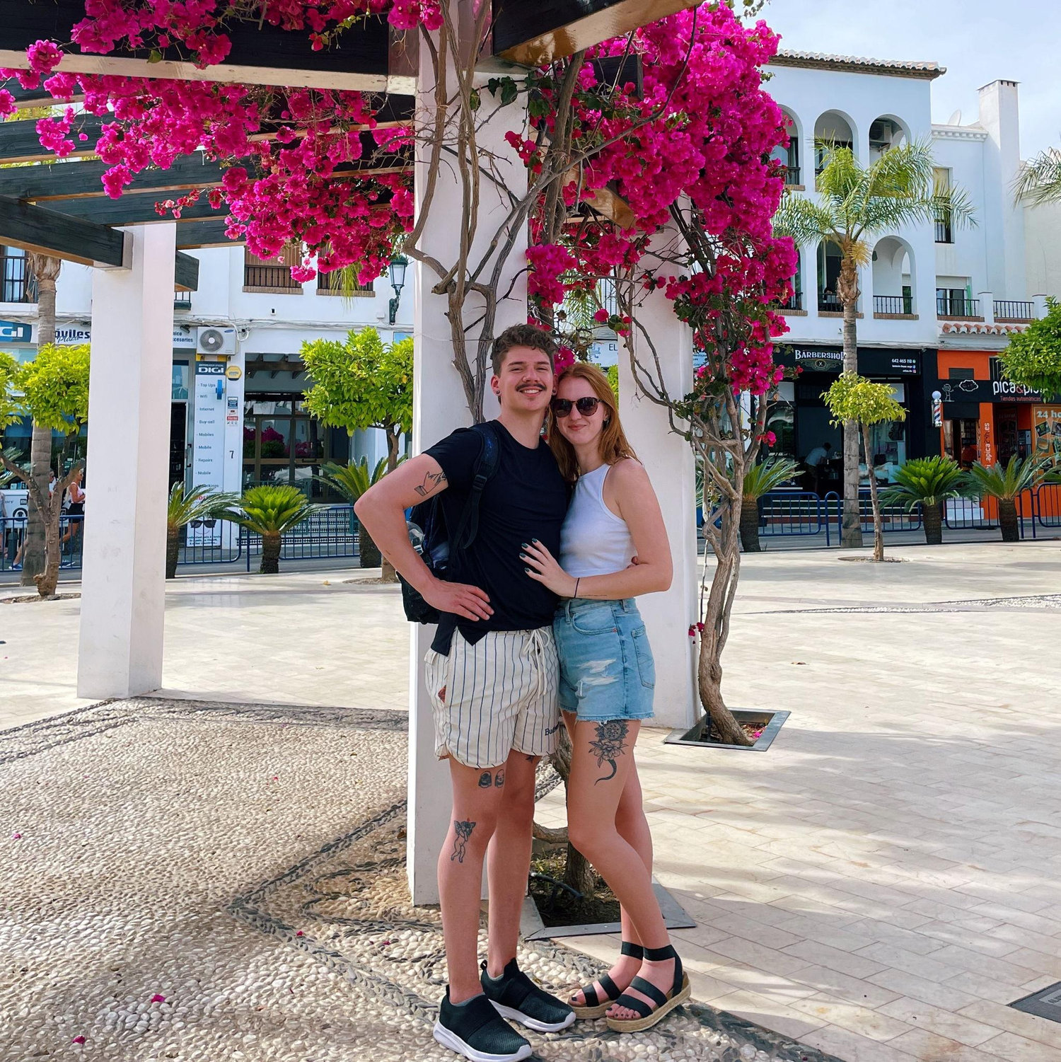 Our first trip together, in Spain!
