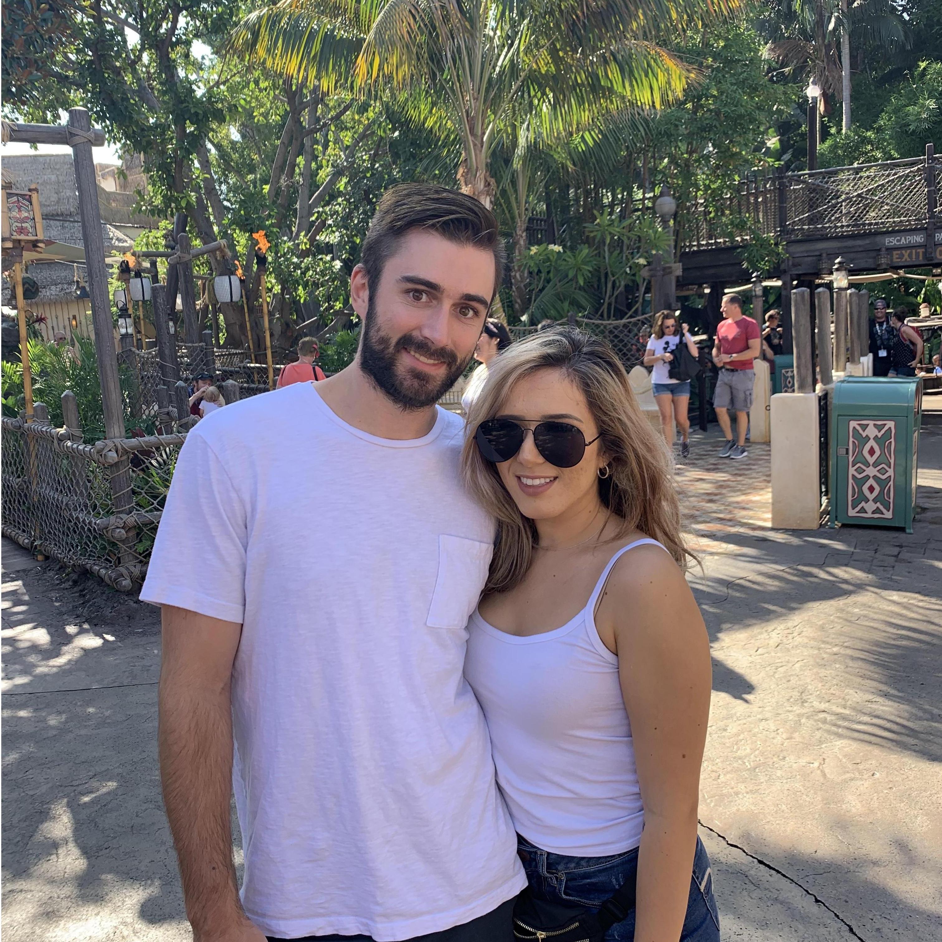 Our first time at Disneyland together. We still lived in AZ at the time and had no idea we were about to decide to flip our lives upside down and become permanent Disneyland residents. 2019