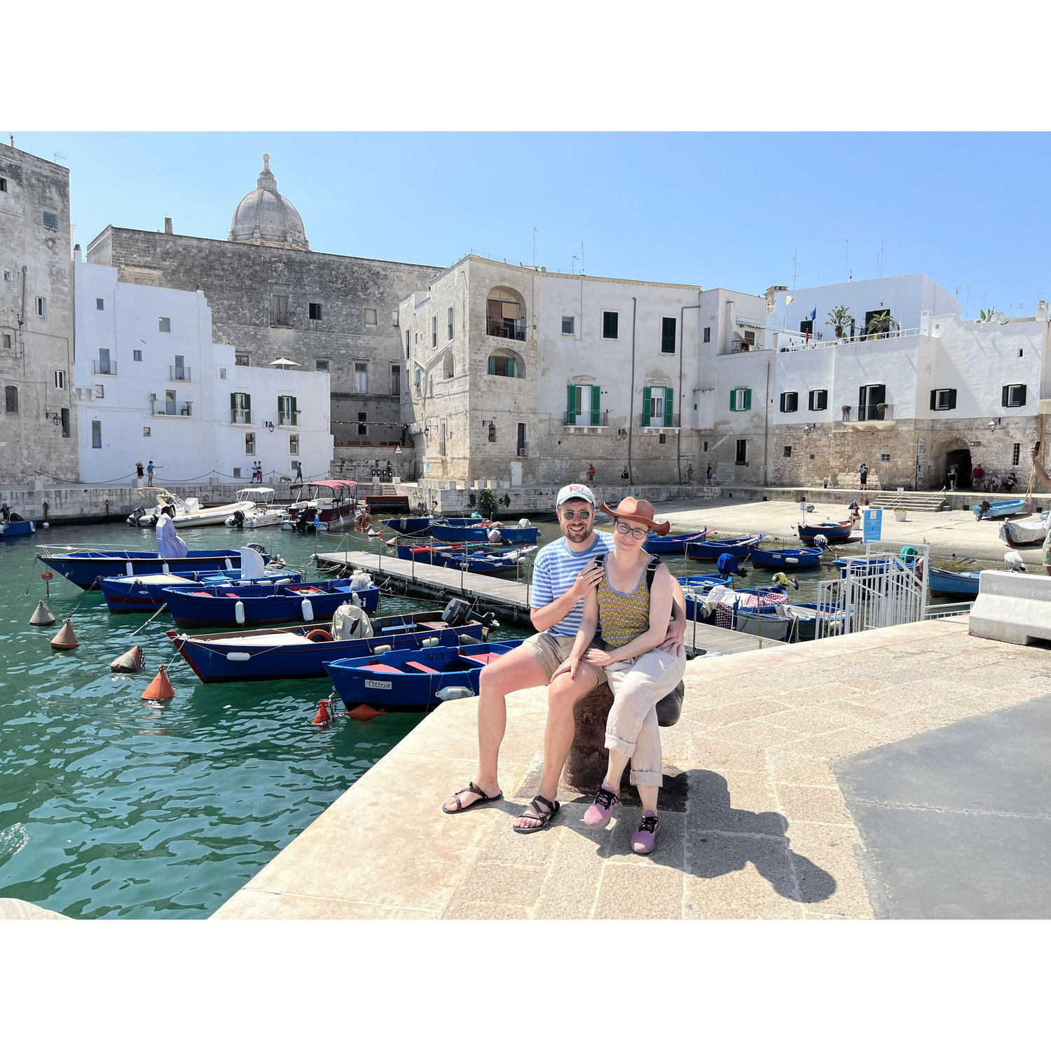 Visiting Bari (where Ben's great-grandparents were from)!