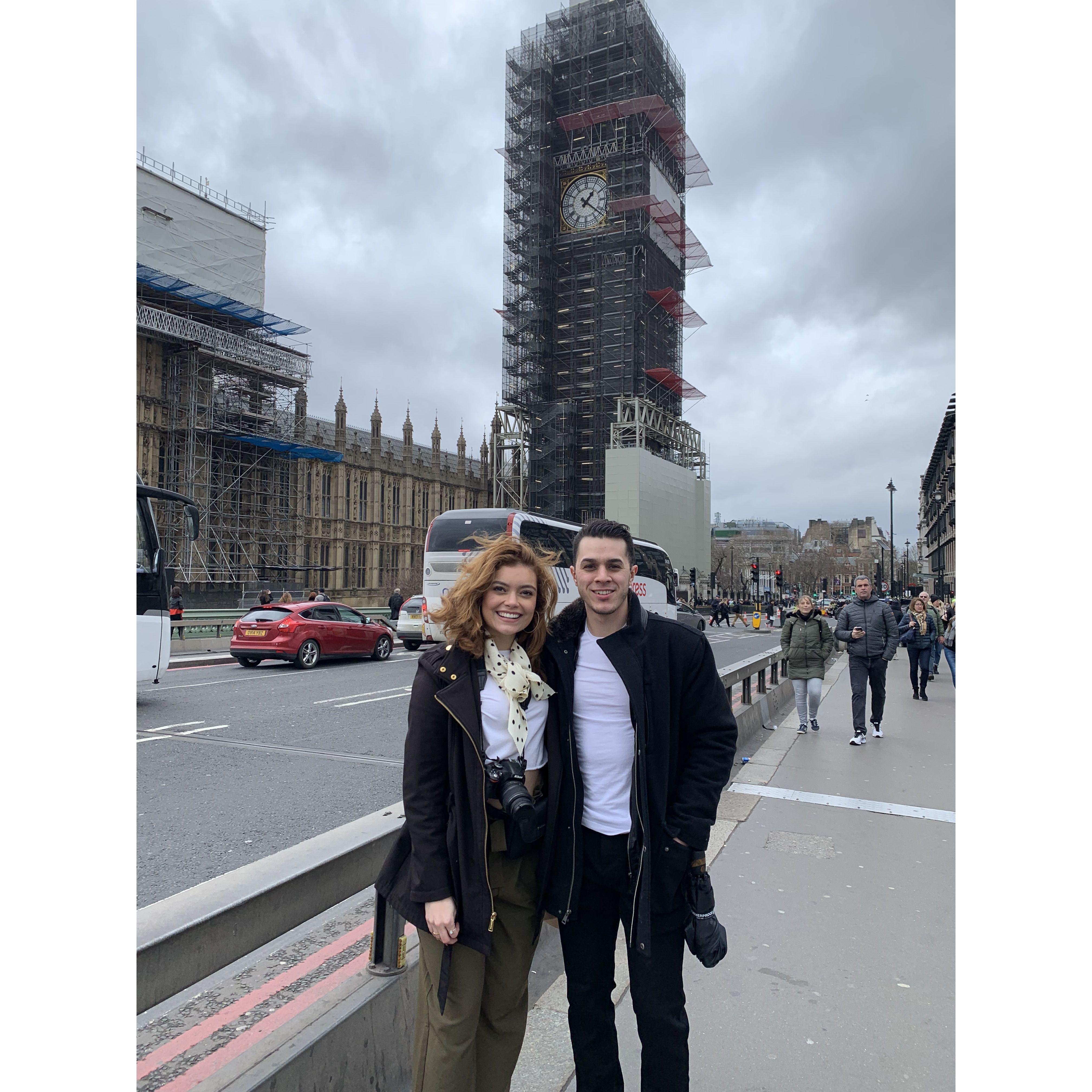 MARCH 2019: First international trip. Everything was under construction!