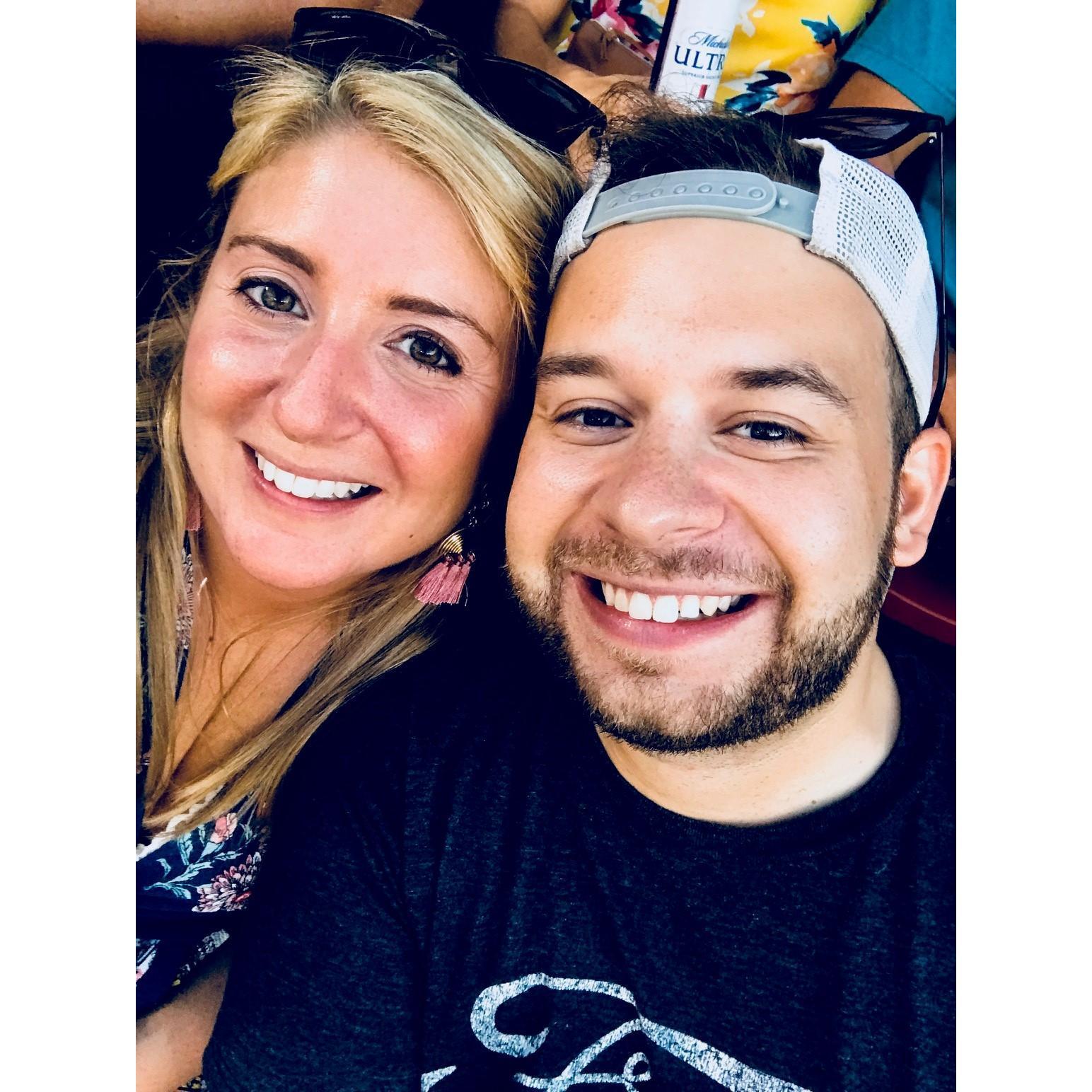 Our first concert together- Kenny Chesney!