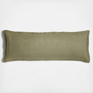 Hemp Throw Pillow with Feather Insert