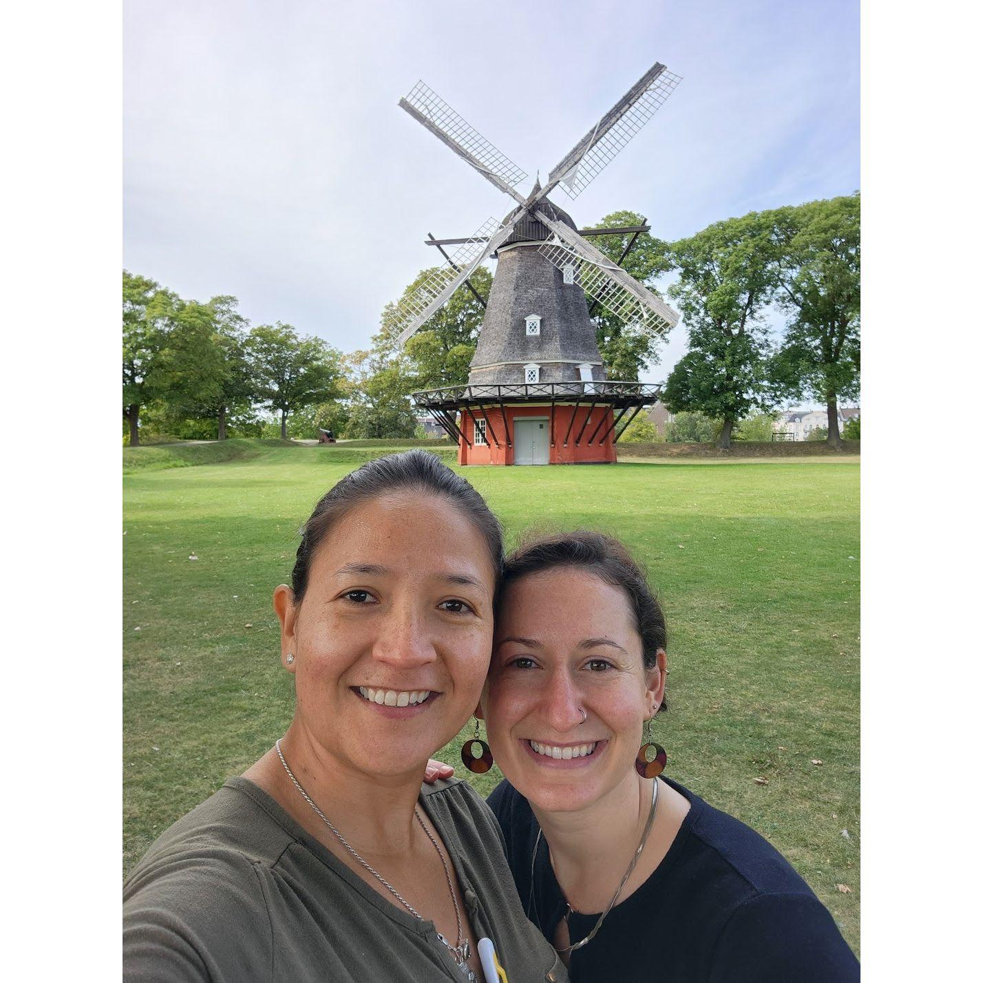 We found the cutest windmill house in Copenhagen!