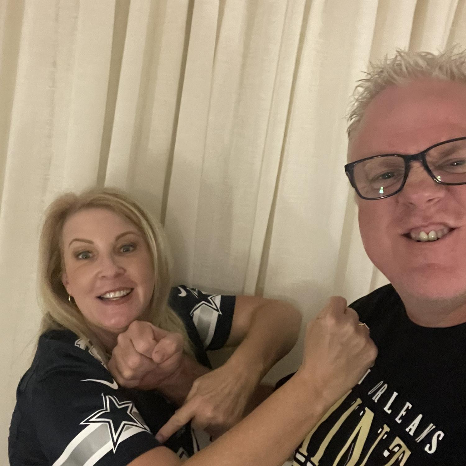 Cowboys vs Saints in New Orleans (Cowboys won!)