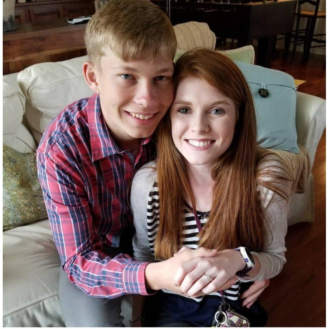 Our 1 year anniversary! Peyton got Carlee a promise ring.