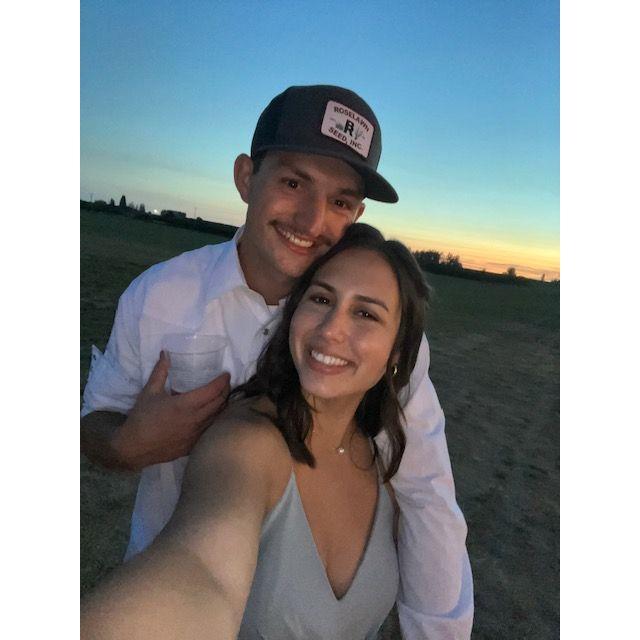 Evening of Brandon and Jordyn's wedding