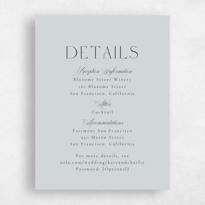 Multi-Colored Wedding Enclosure - Payton