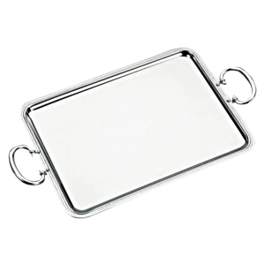 Albi Silver-Plated Rectangular Serving Tray – 21 in x 16.5 in