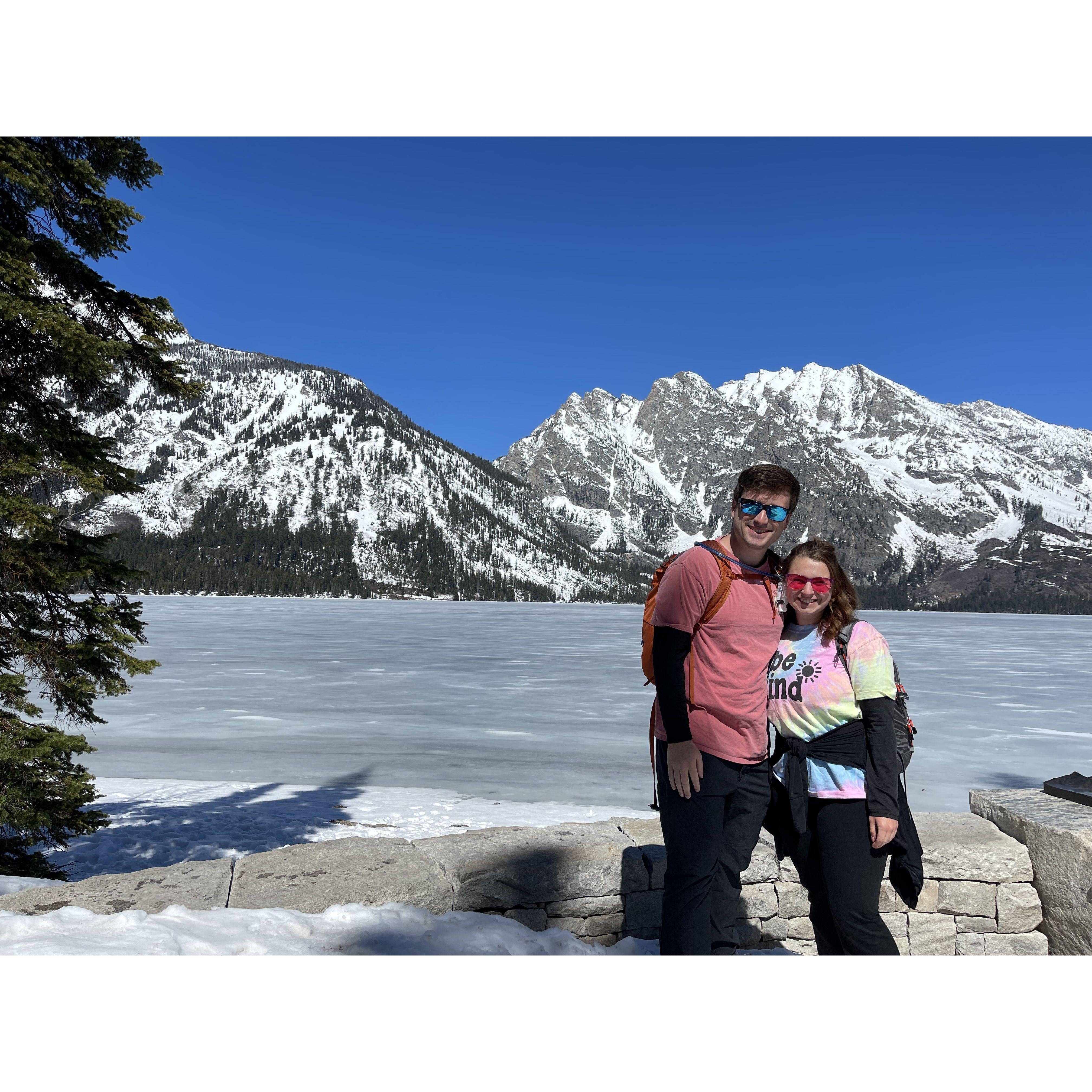 Jenny Lake at Teton National Park.