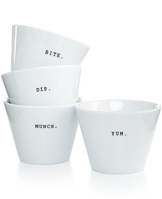 The Cellar Set of 4 Berry Bowls