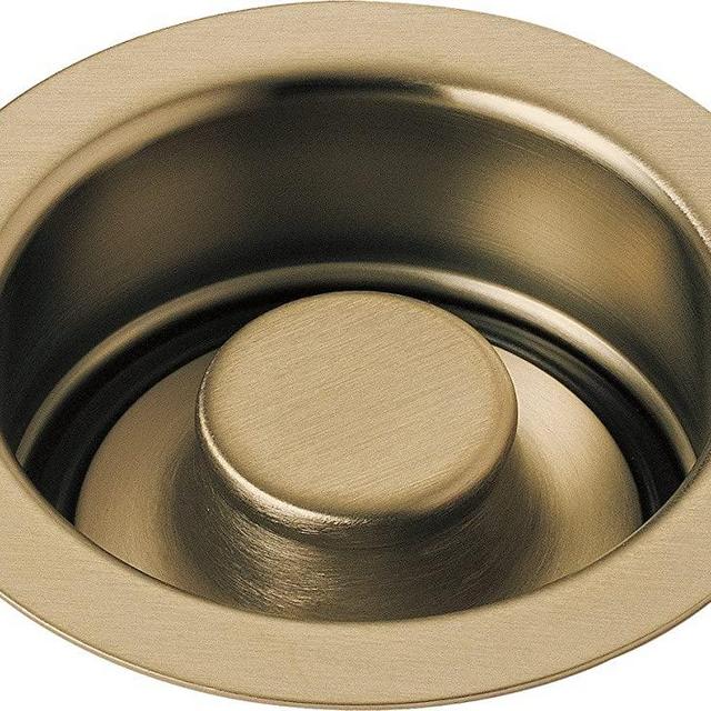 Delta Faucet 72030-CZ Disposal and Flange Stopper, Kitchen, Champagne Bronze