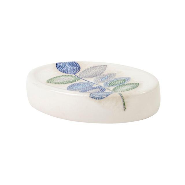Croscill® Mosaic Leaves Soap Dish in Spa