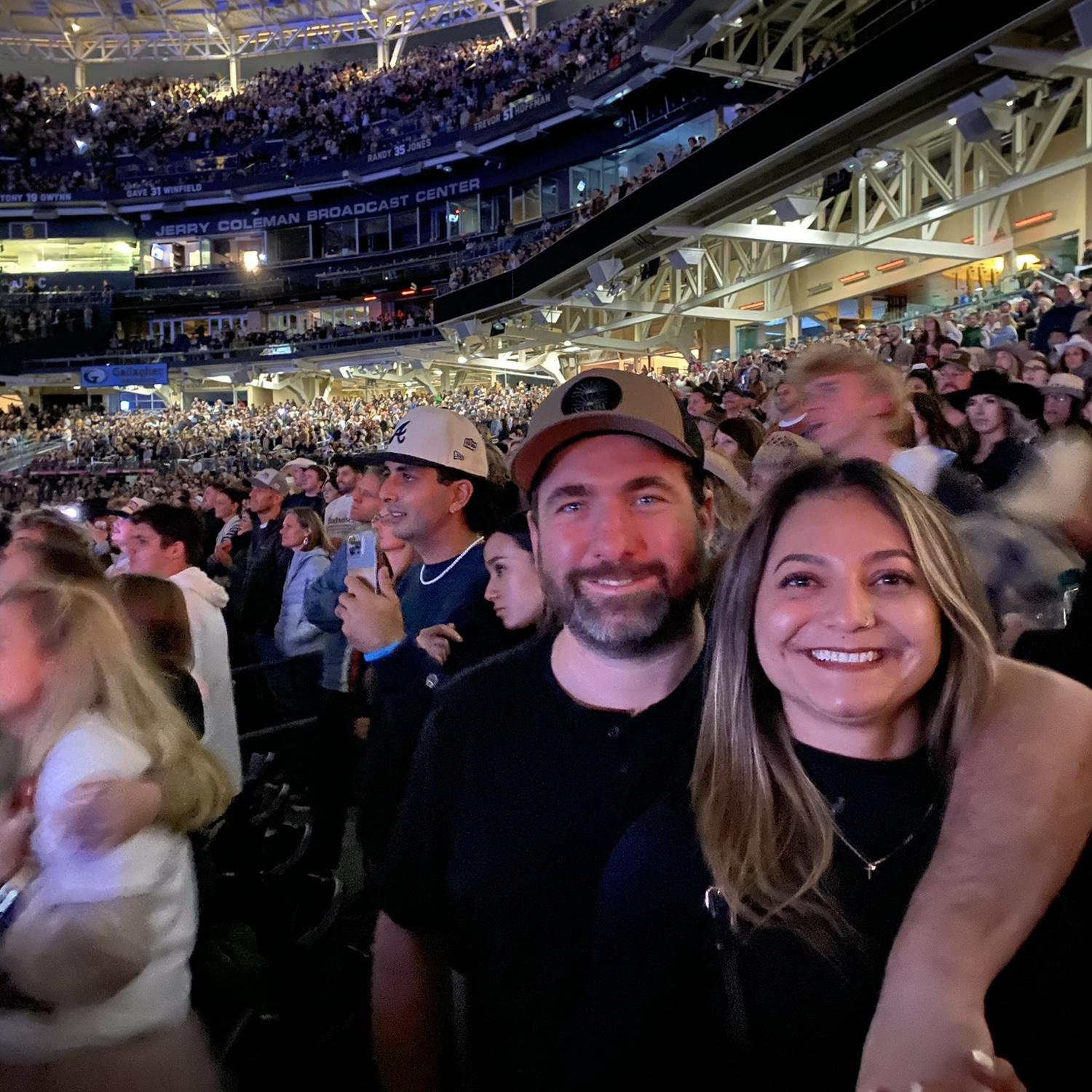 Our first concert together