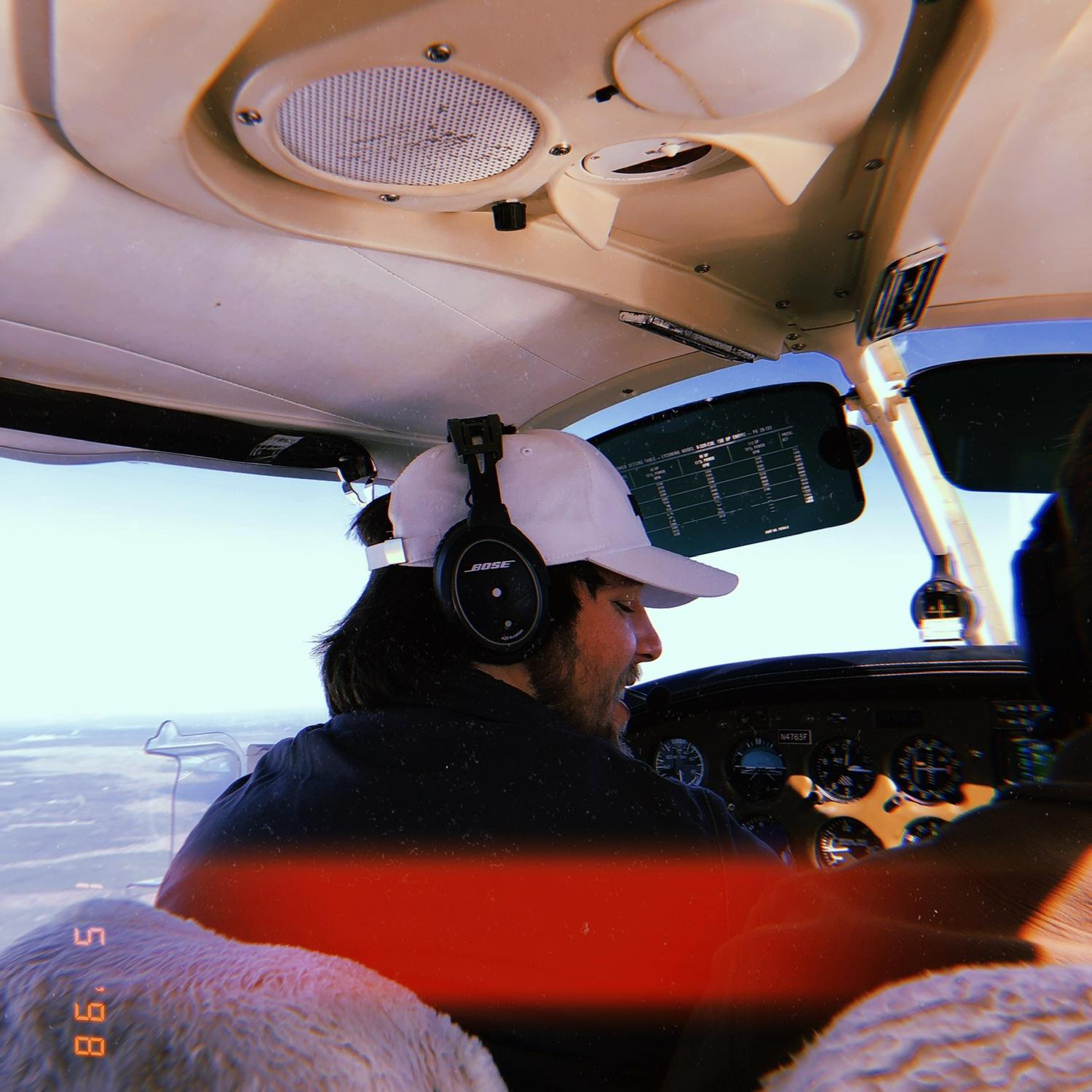 So many fun flights in Ryan’s plane!