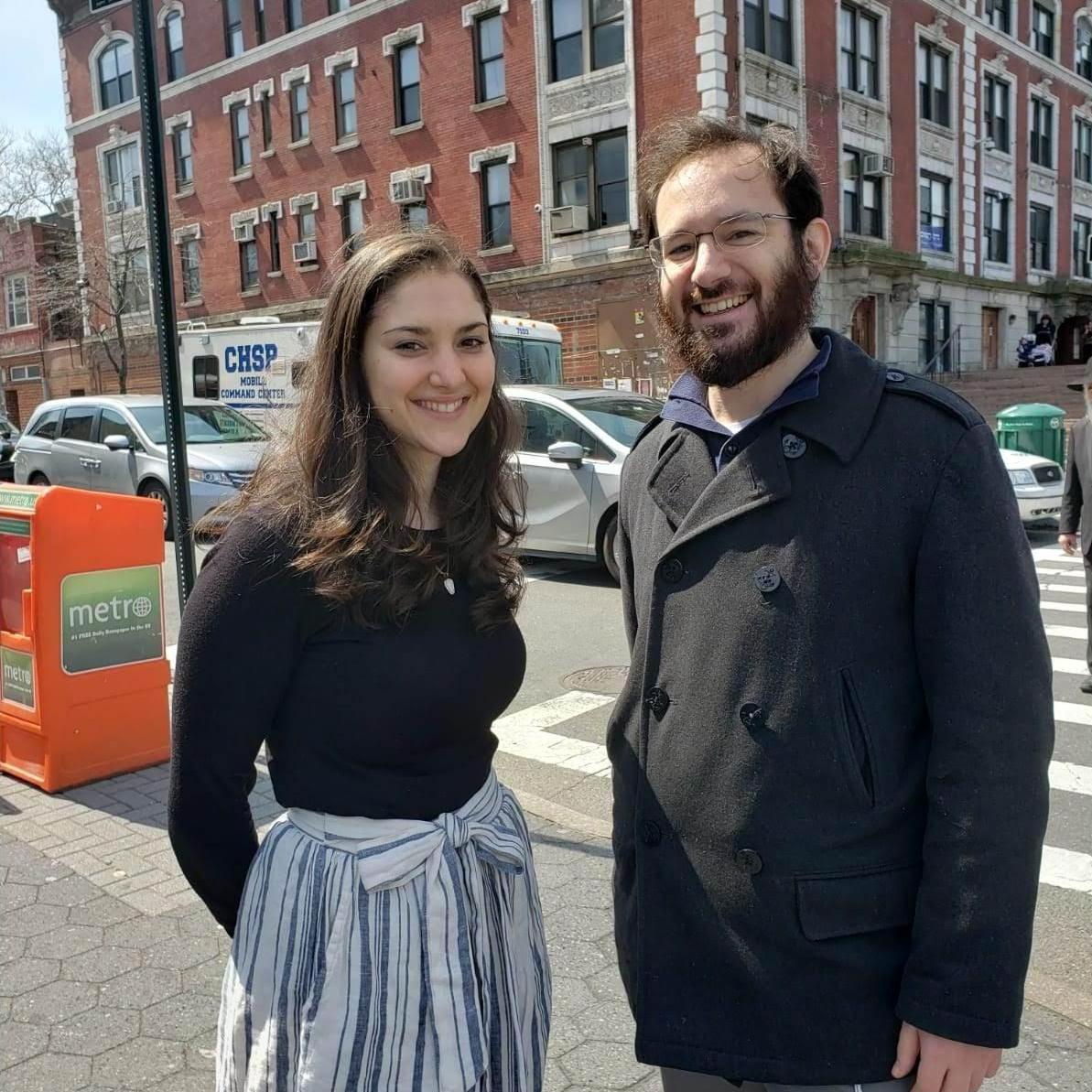 Sam's first trip to Crown Heights and to 770!