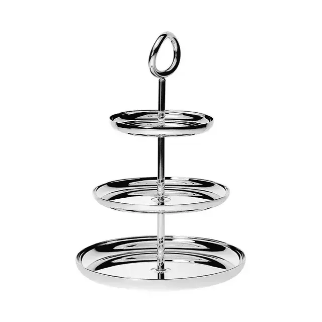 Christofle Vertigo 3-Tier Pastry Stand