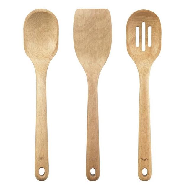 OXO Good Grips 3- Piece Wooden Utensil Set