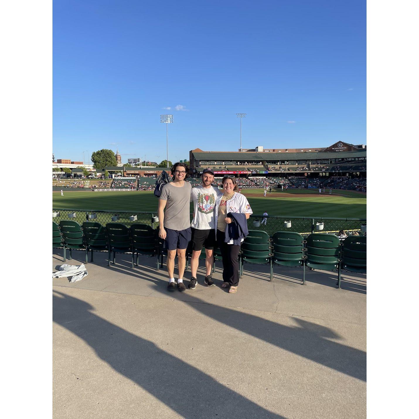 Louisville Bats Game with TJ: 5/11/24