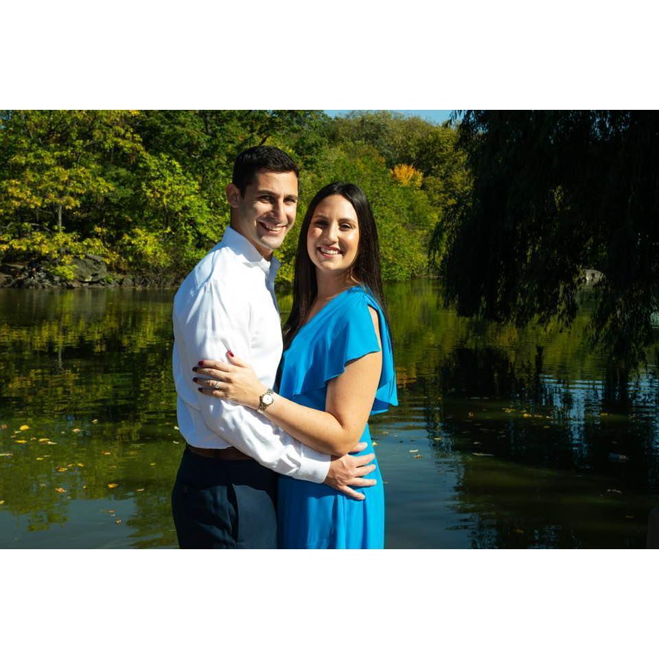 Engagement shoot in Central Park