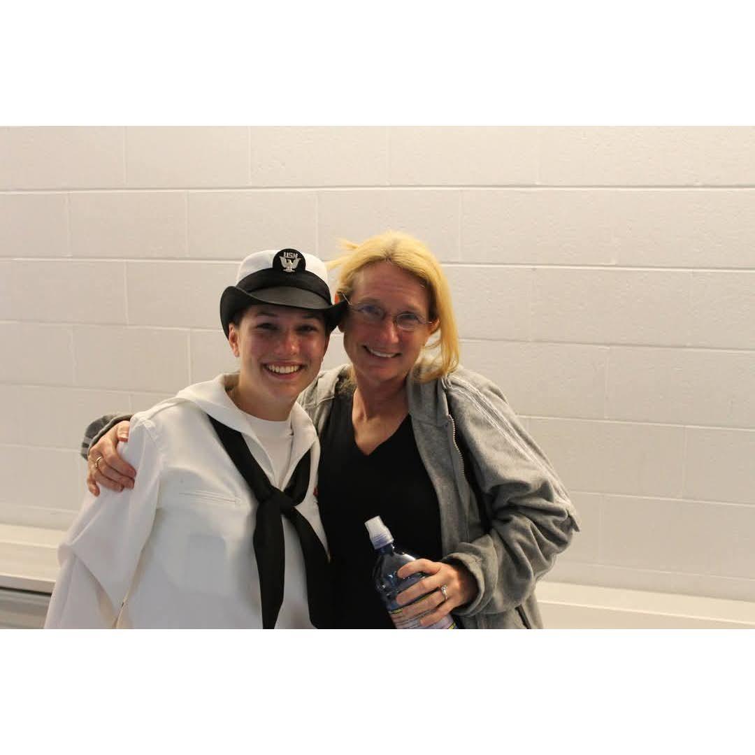 Nicole and her momma!