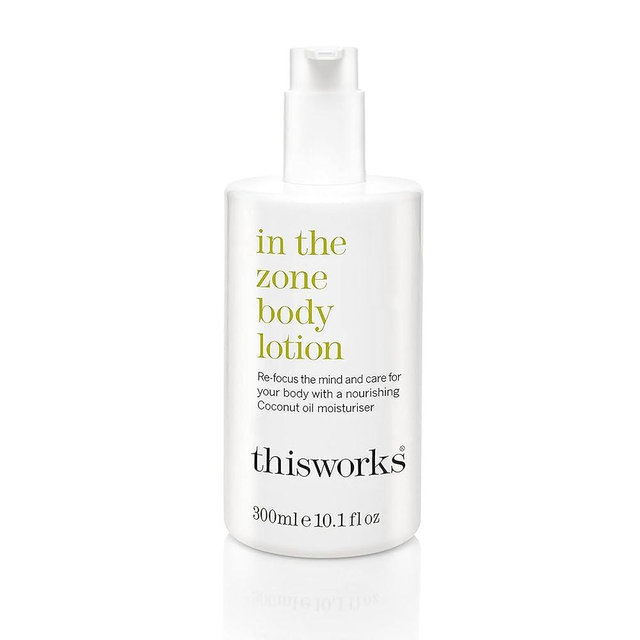 THISWORKS In The Zone Body Lotion 300ml – Hydrating Aromatherapy Body & Hand Lotion with Eucalyptus & Essential Oils, Lightweight Moisturizer for Dry Skin